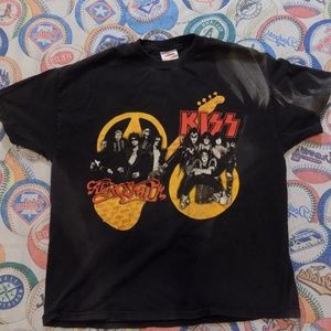 AREOSMITH x KISS tour tee